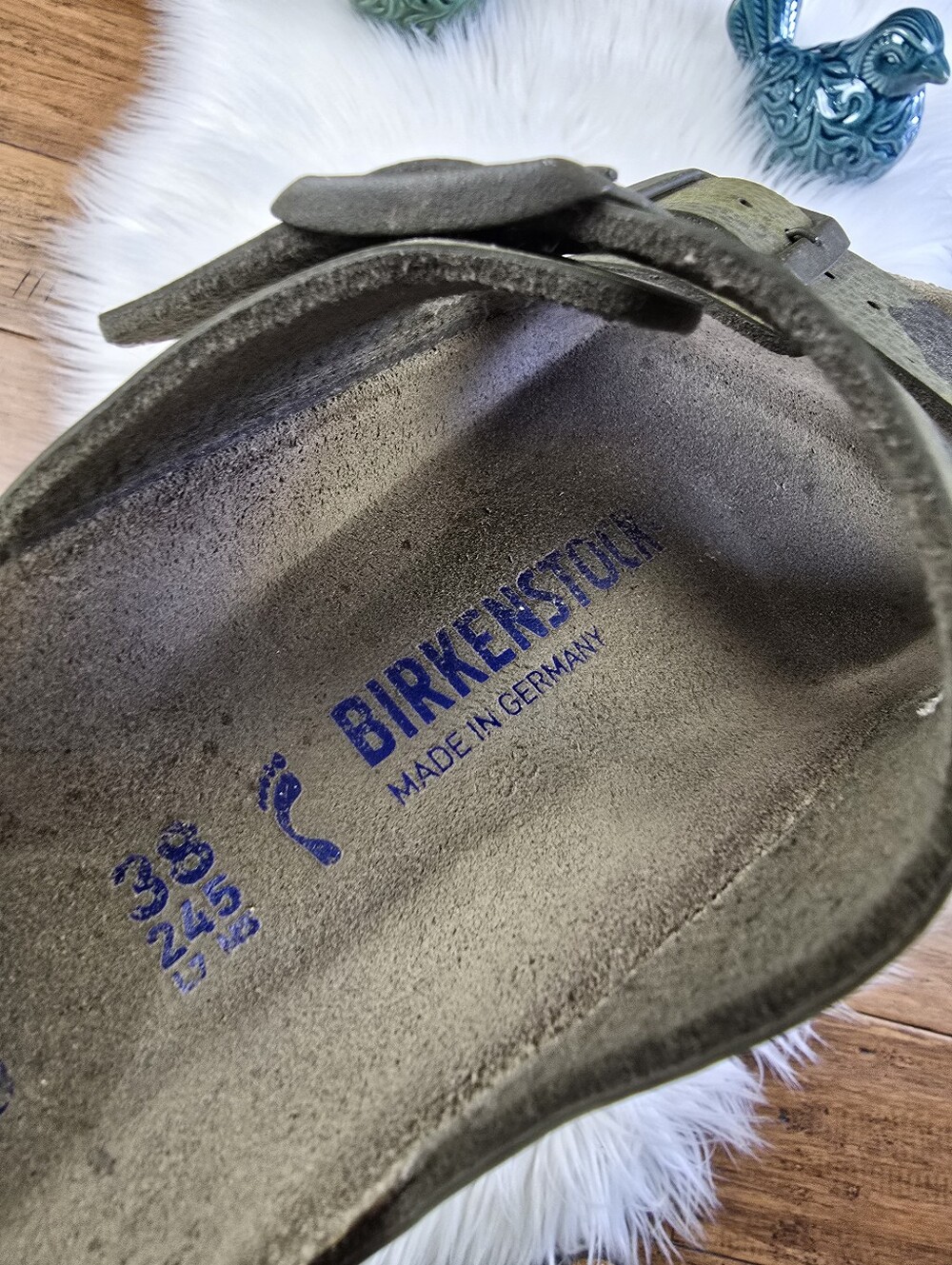 Birkenstock Arizona Camo Print Sandals 38 Narrow - Picture 13 of 13